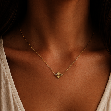 Žluté zlato náhrdelník VC 40+4cm